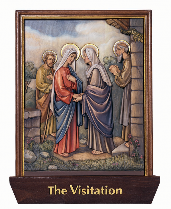 Joyful Mysteries of the Rosary - The Visitation DEM-1701_2