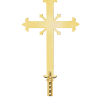 Processional Cross K-1137 closeup