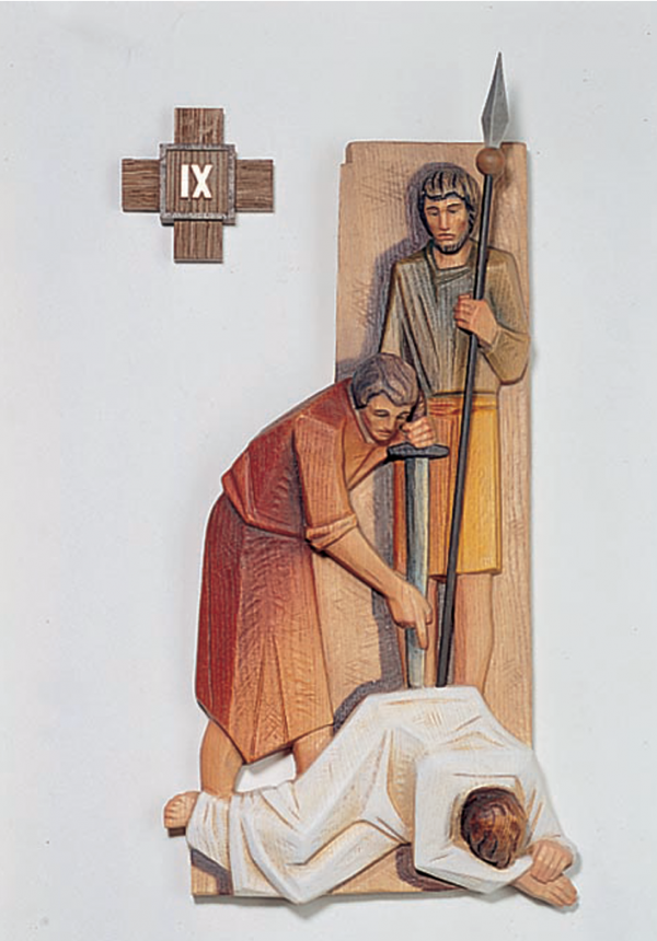 Stations of the Cross 9