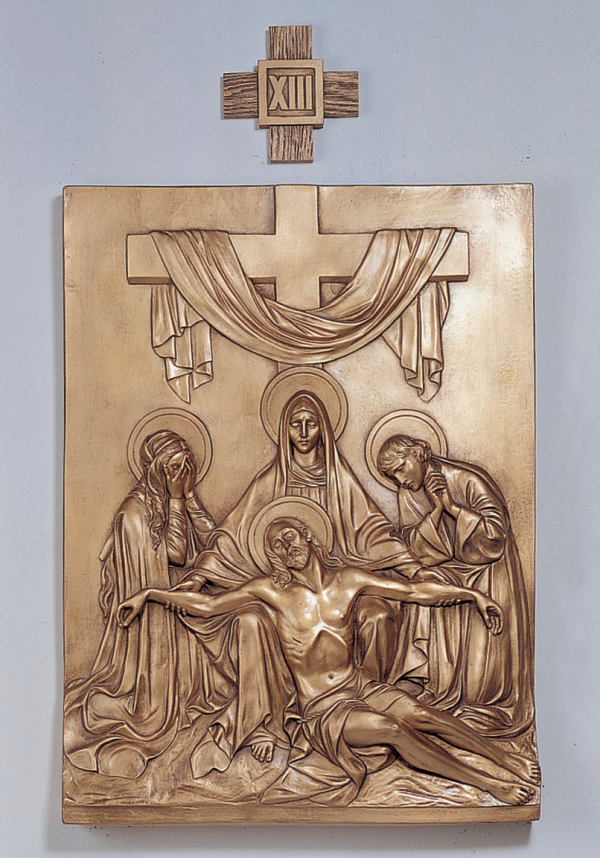 Stations of the Cross DEM-1370_13 Bronze Finish