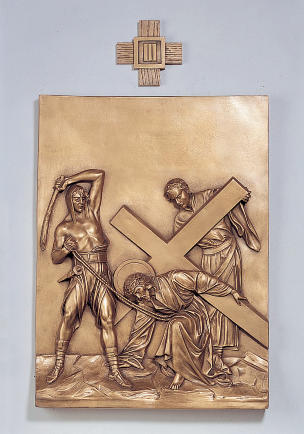 Stations of the Cross DEM-1370_3 Bronze Finish