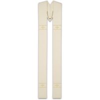 Overlay Stole with gold cross