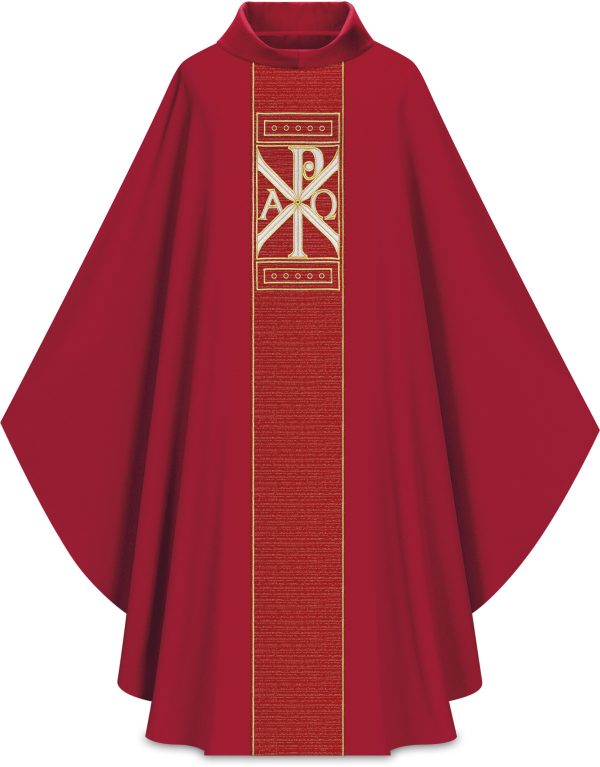 Gothic Chasuble Red