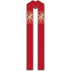 Overlay Stole Red