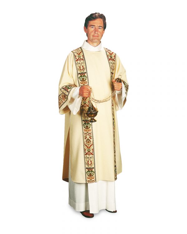 Priest wearing dalmatic