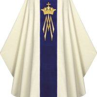 Gothic Marian Chasuble