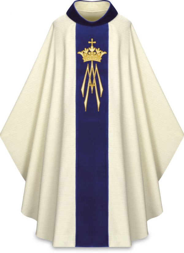 Gothic Marian Chasuble