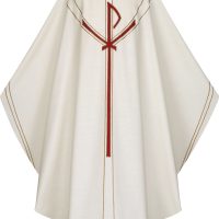 Gothic Chasuble White