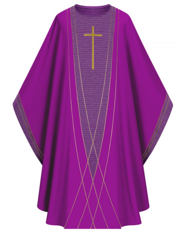 Gothic Chasuble Purple