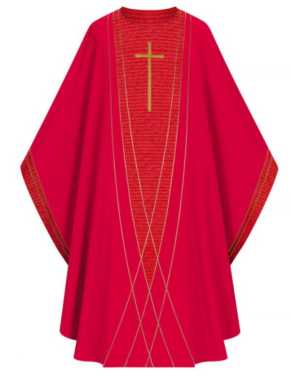 Gothic Chasuble Red
