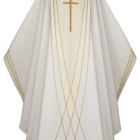 Gothic Chasuble White