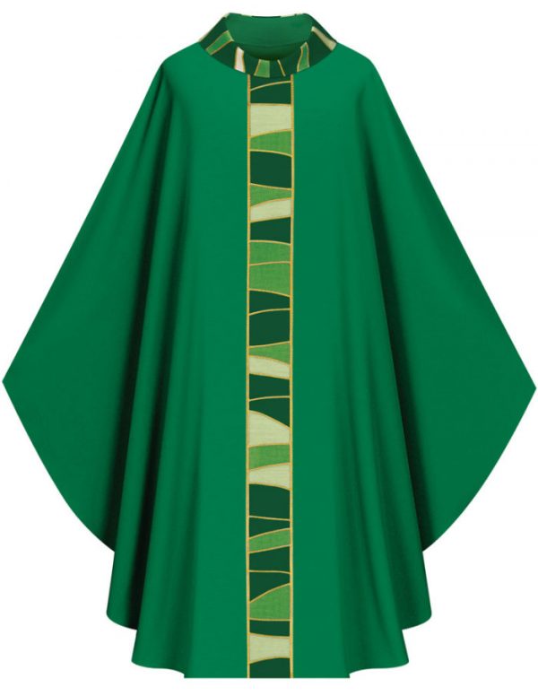 Gothic Chasuble Green