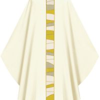 Gothic Chasuble White