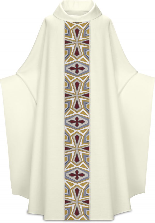 Monastic Chasuble White